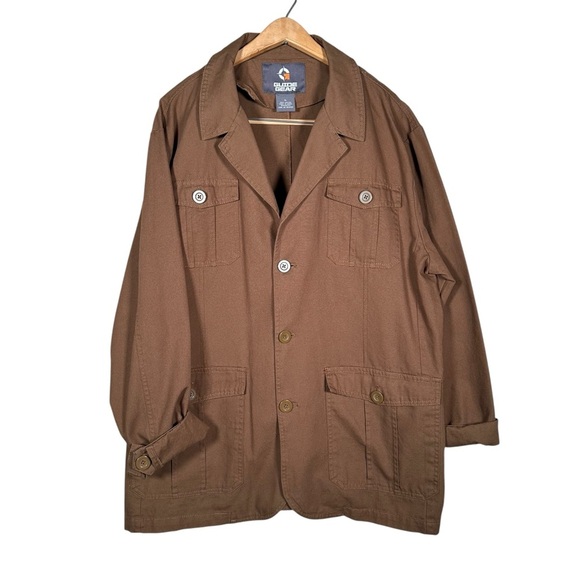 VINTAGE Duck Canvas Sportsman's Field Jacket Barn Coat - Picture 2 of 9